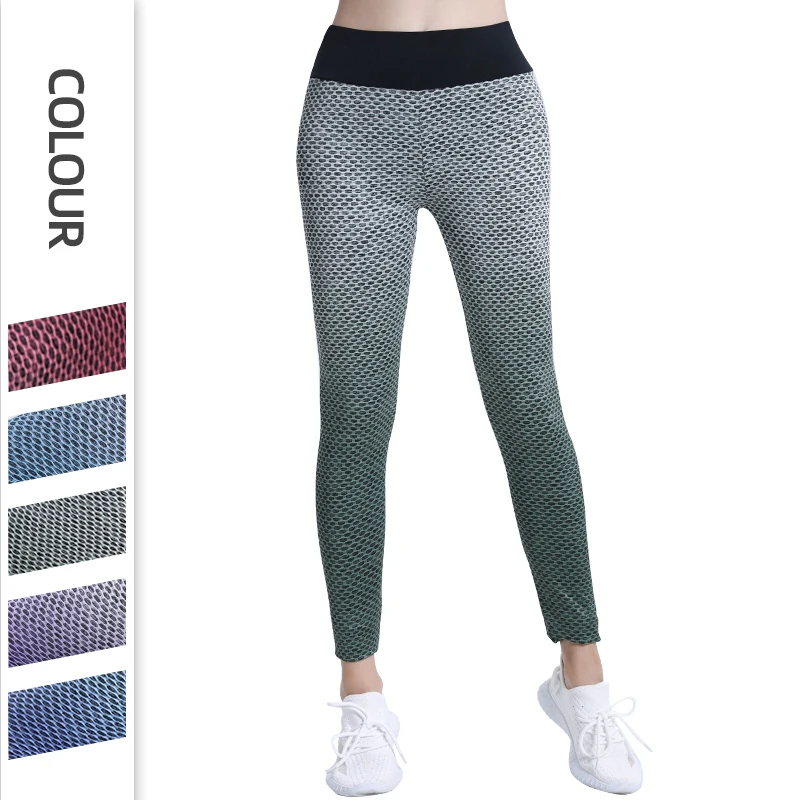 China's low-cost waist design, gradient yoga honeycomb pants, hip-lifting sports and leisure women's elastic high-waist squat
China's low-cost waist design, gradient yoga honeycomb pants, hip-lifting sports and leisure women's elastic high-waist squat