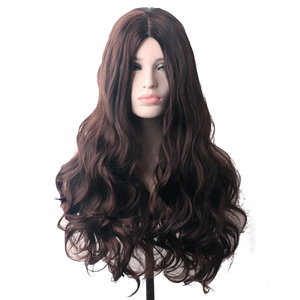 Wholesale Brown Women Long Heat Resistant Synthetic Cheap Wigs Ombre Hair Wavy Cosplay Wig
Wholesale Brown Women Long Heat Resistant Synthetic Cheap Wigs Ombre Hair Wavy Cosplay Wig