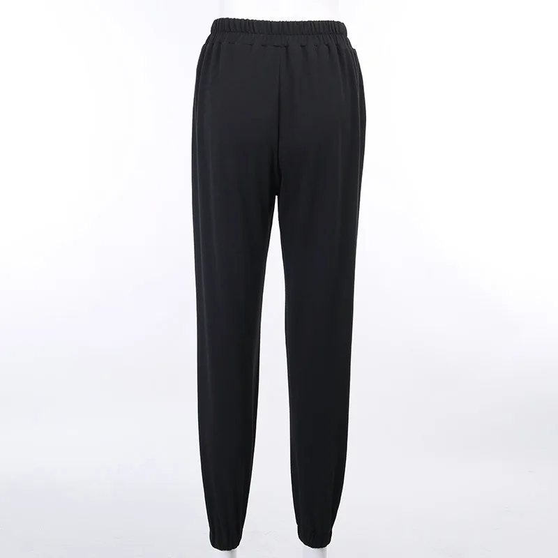 2021 spring summer Elastic waist band letter printed sweatpants for women
2021 spring summer Elastic waist band letter printed sweatpants for women