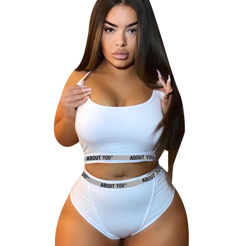 2021 white and black summer new open back sling square neck letter ribbon sleeveless suit, Solid
2021 white and black summer new open back sling square neck letter ribbon sleeveless suit, Solid