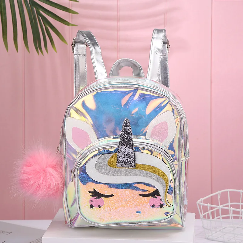 wholesale customized school kids confetti unicorn backpack bag plastic pvc shining backpack for girls, Customized color
wholesale customized school kids confetti unicorn backpack bag plastic pvc shining backpack for girls, Customized color