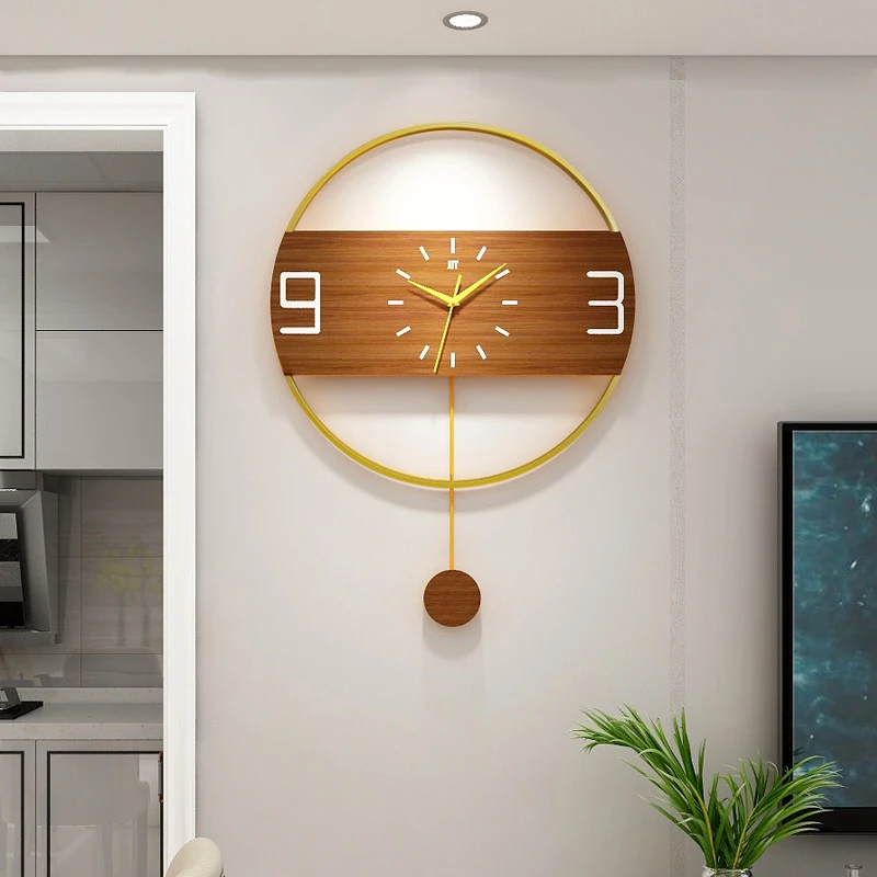 Nordic Wood Wall Clocks Home Decoration Modern High Quality Creative Wooden Clock
Nordic Wood Wall Clocks Home Decoration Modern High Quality Creative Wooden Clock