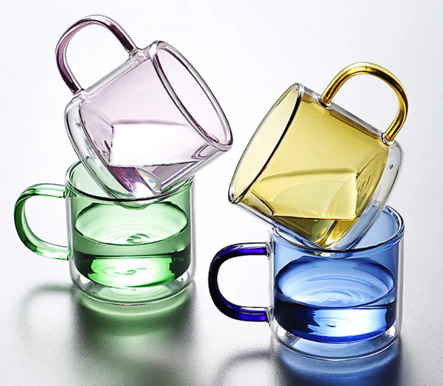 Best Selling Cheap different color single wall glass cup with handle high borosilicate water glass tumbler
Best Selling Cheap different color single wall glass cup with handle high borosilicate water glass tumbler