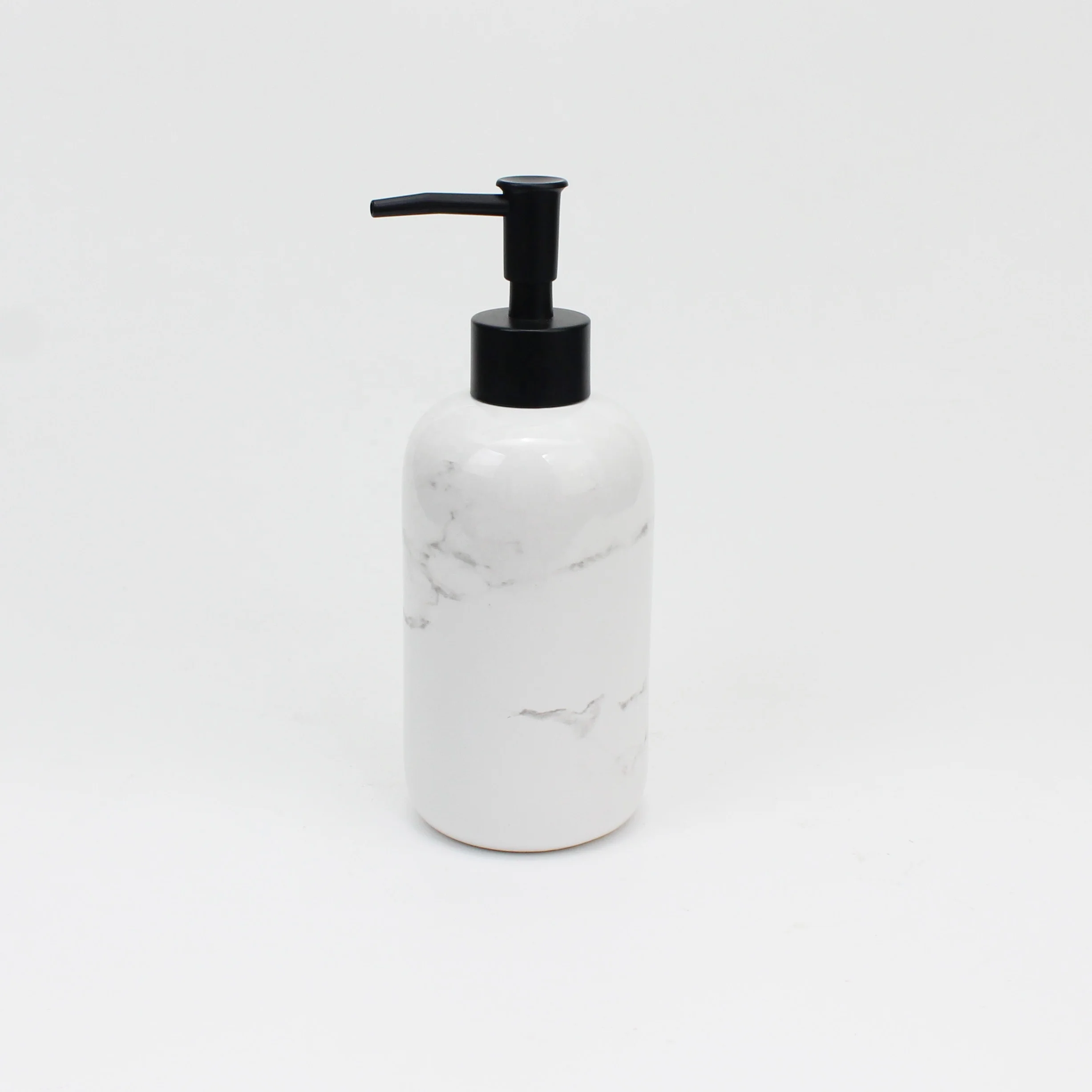 Lotion Soap Ceramic Dispenser Pump Refill Bath Hand Soap Dispenser Bathroom, Lotion Shower Dispenser with marble Texture, White
Lotion Soap Ceramic Dispenser Pump Refill Bath Hand Soap Dispenser Bathroom, Lotion Shower Dispenser with marble Texture, White