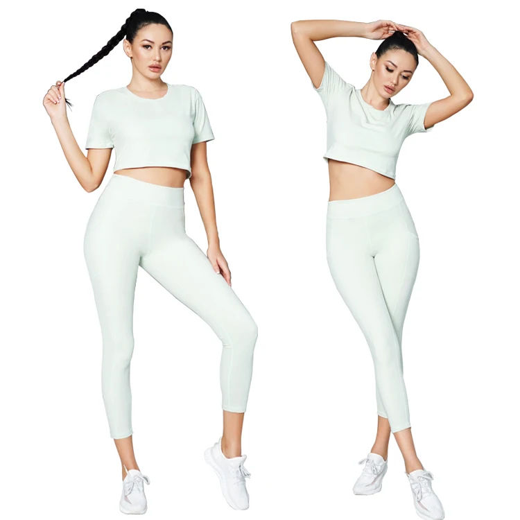 Fashine Workout Female Fitness Cute Breast Pad Elegant Women Fitness Shirt Yoga Wear Gym Crop Tops, Customized colors
Fashine Workout Female Fitness Cute Breast Pad Elegant Women Fitness Shirt Yoga Wear Gym Crop Tops, Customized colors