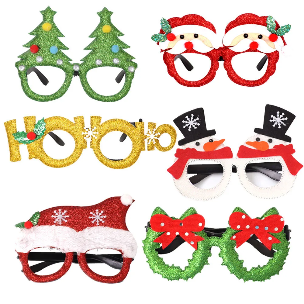 Christmas Decoration New Year Glasses Gifts For Children Santa Claus Deer Snowman Christmas Glasses Ornaments
Christmas Decoration New Year Glasses Gifts For Children Santa Claus Deer Snowman Christmas Glasses Ornaments