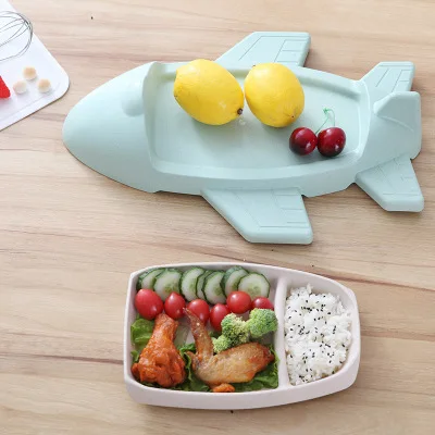 Eco Bamboo Fiber Biodegradable Kids Airplane Shaped Cartoon Plate Set Eco Bamboo Fiber Plates For Children, Pink,green,blue
Eco Bamboo Fiber Biodegradable Kids Airplane Shaped Cartoon Plate Set Eco Bamboo Fiber Plates For Children, Pink,green,blue