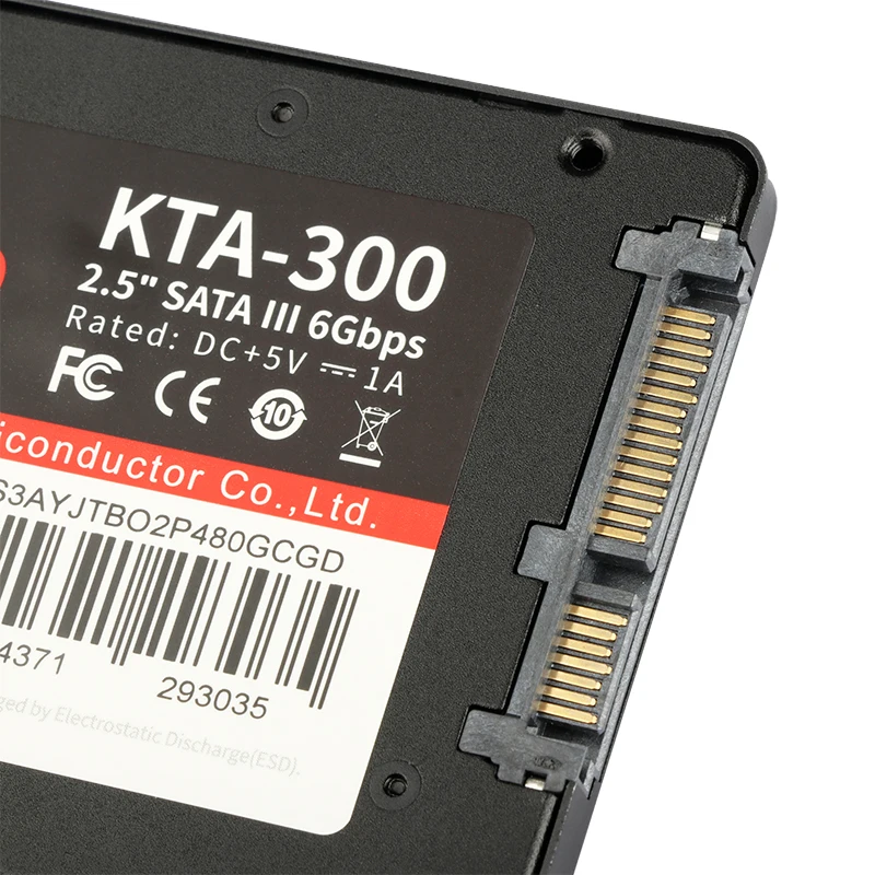 

SSD patented Kimtigo ssd internal solid state drive SATA 3 2.5'' SSD disk 120GB/240GB/480GB for PC end factory SSD, Black