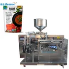 Automatic And Machine Automatic Zipper Pack Automatic Tomato Paste Filling And Sealing Packing Machine