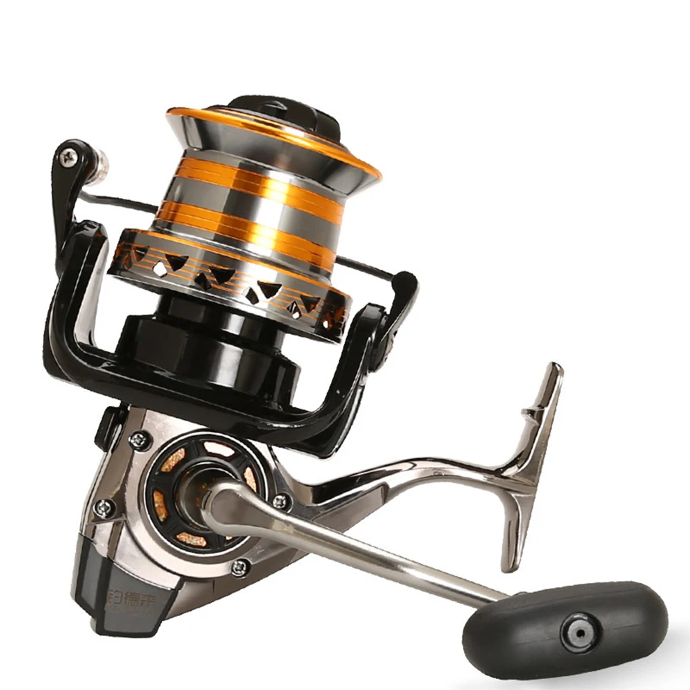 RTS Amazon Hot Sale 4.0:1 12+1BB Aluminum Alloy Spool Spinning Fishing Reel, Light gold
RTS Amazon Hot Sale 4.0:1 12+1BB Aluminum Alloy Spool Spinning Fishing Reel, Light gold