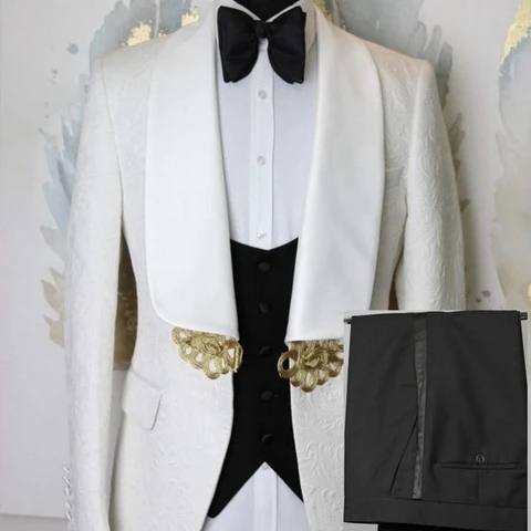 Fashion Checkered Costume Homme Men Suits Groom Tuxedos Shawl Satin Lapel Groomsmen Wedding Blazer Masculino( Jacket+Pants+Vest), Same as picture/custom made
Fashion Checkered Costume Homme Men Suits Groom Tuxedos Shawl Satin Lapel Groomsmen Wedding Blazer Masculino( Jacket+Pants+Vest), Same as picture/custom made