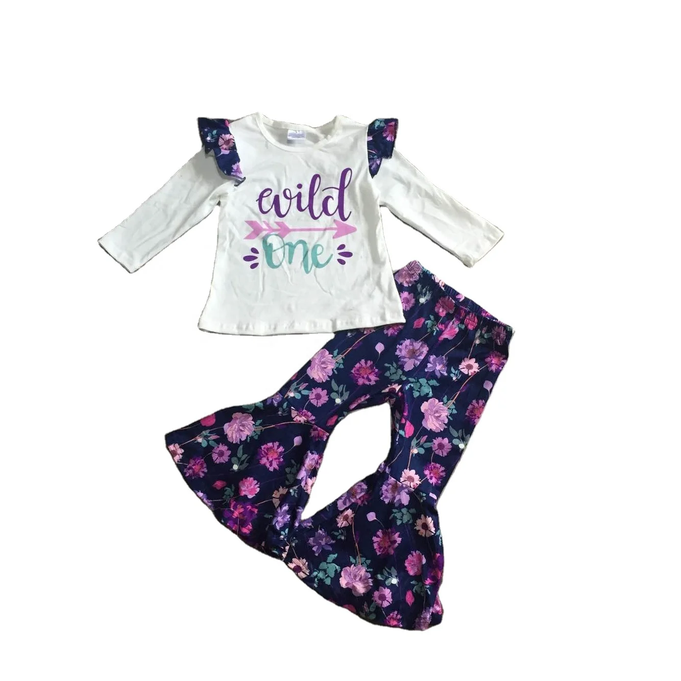 Winter Girls Wild White Long Sleeve Shirt Bell Bottom Purple Floral Pants Spring Outfit
Winter Girls Wild White Long Sleeve Shirt Bell Bottom Purple Floral Pants Spring Outfit