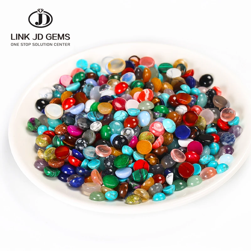 Wholesale Round Flat Back Gemstone Mix Colors Natural Stone Cab Cabochons For Jewelry Making DIY Gifts Accessories
Wholesale Round Flat Back Gemstone Mix Colors Natural Stone Cab Cabochons For Jewelry Making DIY Gifts Accessories