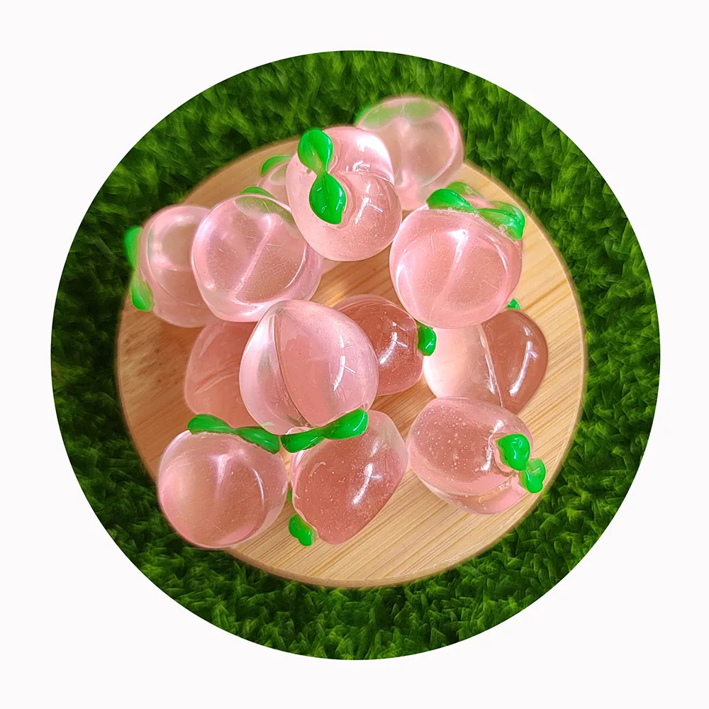 100pcs Mini Pink Transparent Peach Resin Fruit Cabochon Scrapbooking Crafts Fit Phone Case Decoration DIY Accessories
100pcs Mini Pink Transparent Peach Resin Fruit Cabochon Scrapbooking Crafts Fit Phone Case Decoration DIY Accessories