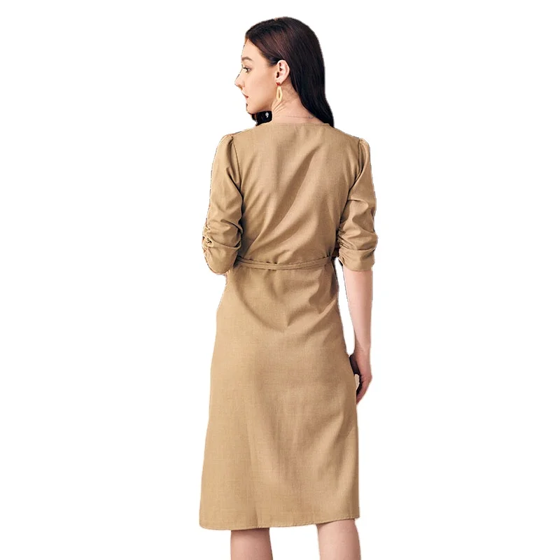 In Stock Maternity Shirt Flag Wholesale Long Skirts Elegant Dress For Pregnant Women, Khaki, light apricot
In Stock Maternity Shirt Flag Wholesale Long Skirts Elegant Dress For Pregnant Women, Khaki, light apricot