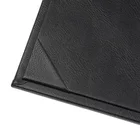 bifold faux leather bar menu folder a4 size