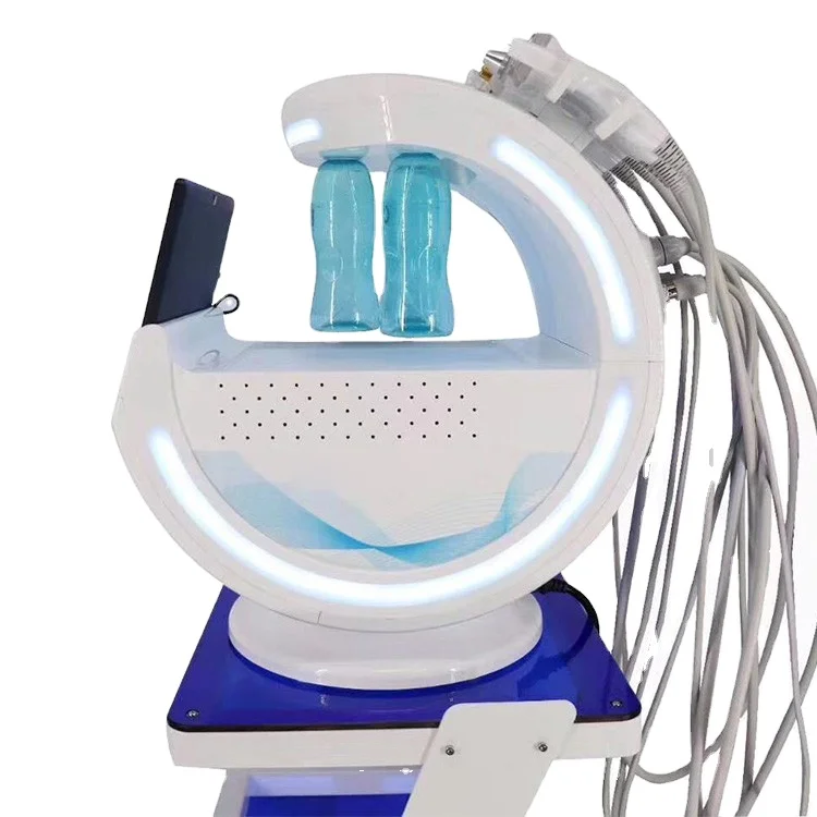 portable 6 in 1 Microdermabrasion Facial Machine skin management device with skin analyzer, White 
portable 6 in 1 Microdermabrasion Facial Machine skin management device with skin analyzer, White