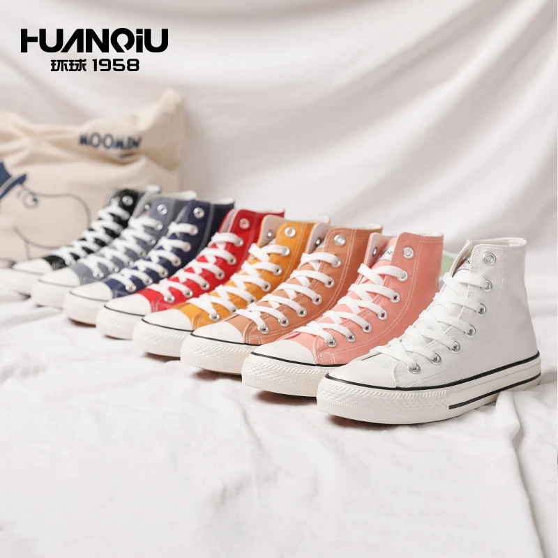 H9120 HUANQIU High Quality Hard Wearing Comfortable Lace Up Rubber Casual Ladies Shoes Canvas, Purple/green/light purple/red/blue/grey/brown/white/black/pink/yellow
H9120 HUANQIU High Quality Hard Wearing Comfortable Lace Up Rubber Casual Ladies Shoes Canvas, Purple/green/light purple/red/blue/grey/brown/white/black/pink/yellow