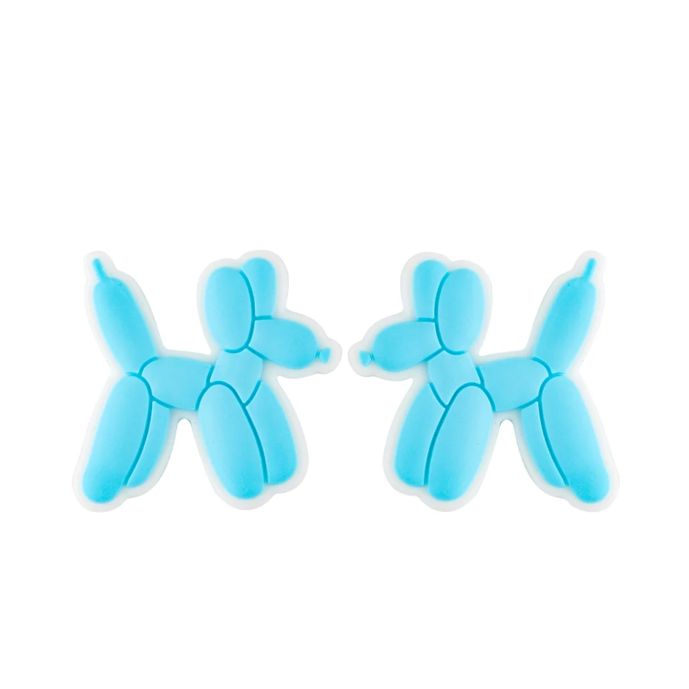 Kovict Creative Cute balloon dog shape silicone beads used for DIY pen keyring cartoon mobile phone bag car keychain beaded
Kovict Creative Cute balloon dog shape silicone beads used for DIY pen keyring cartoon mobile phone bag car keychain beaded