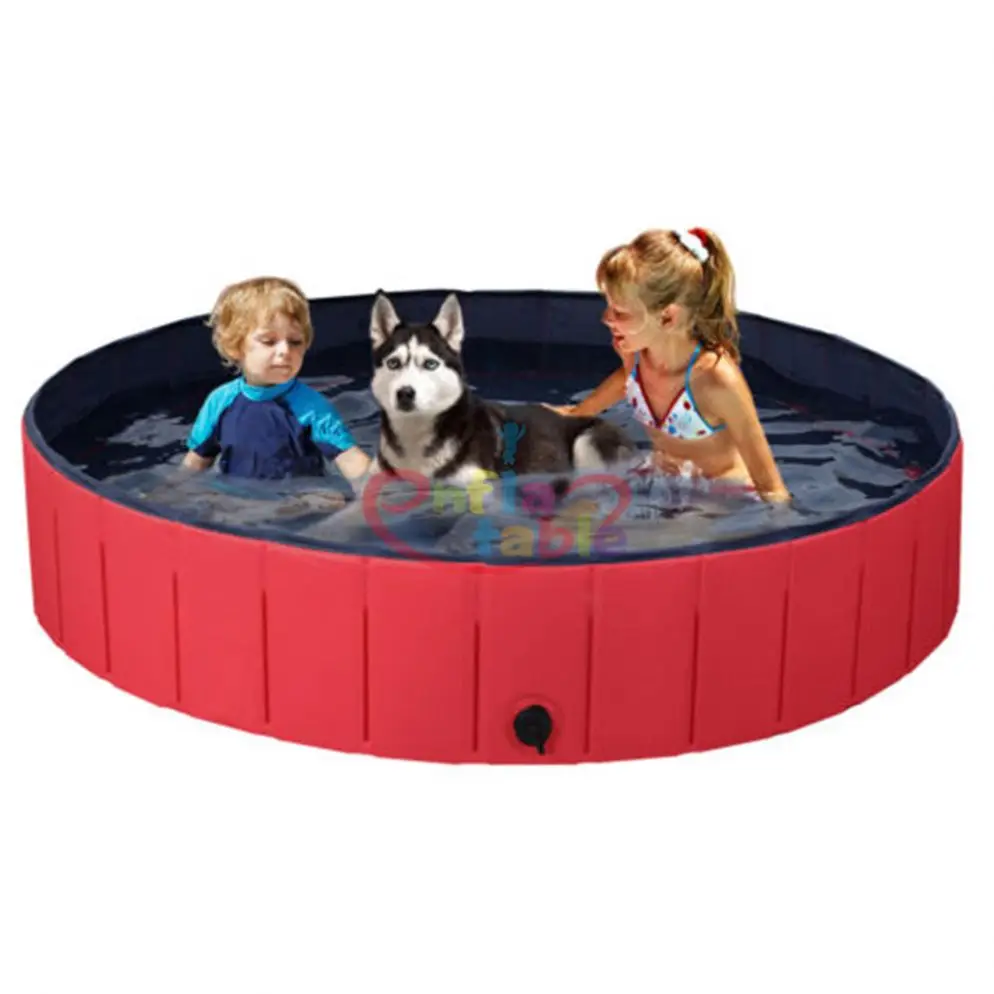 120 Mobile Foldable Bath Tub Pet Dog Swimming Paddling Pool For Summer Backyard Pets Swimming Fun, Blue, red or as customized
120 Mobile Foldable Bath Tub Pet Dog Swimming Paddling Pool For Summer Backyard Pets Swimming Fun, Blue, red or as customized