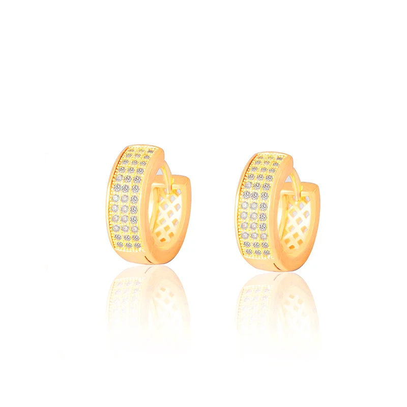 China Best-selling 18K Gold Earrings Factory Wholesale Geometric Zircon hollow earrings for women, Golden
China Best-selling 18K Gold Earrings Factory Wholesale Geometric Zircon hollow earrings for women, Golden