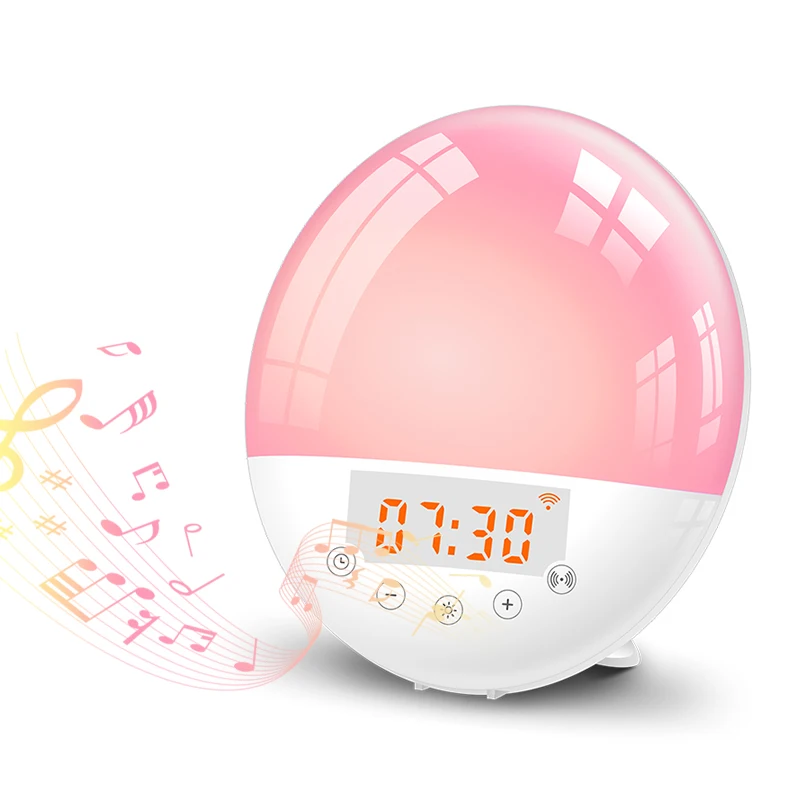 smart wake/sleep lamp Digital alarm clock wake up best selling alarm clocks touch wake up light
smart wake/sleep lamp Digital alarm clock wake up best selling alarm clocks touch wake up light