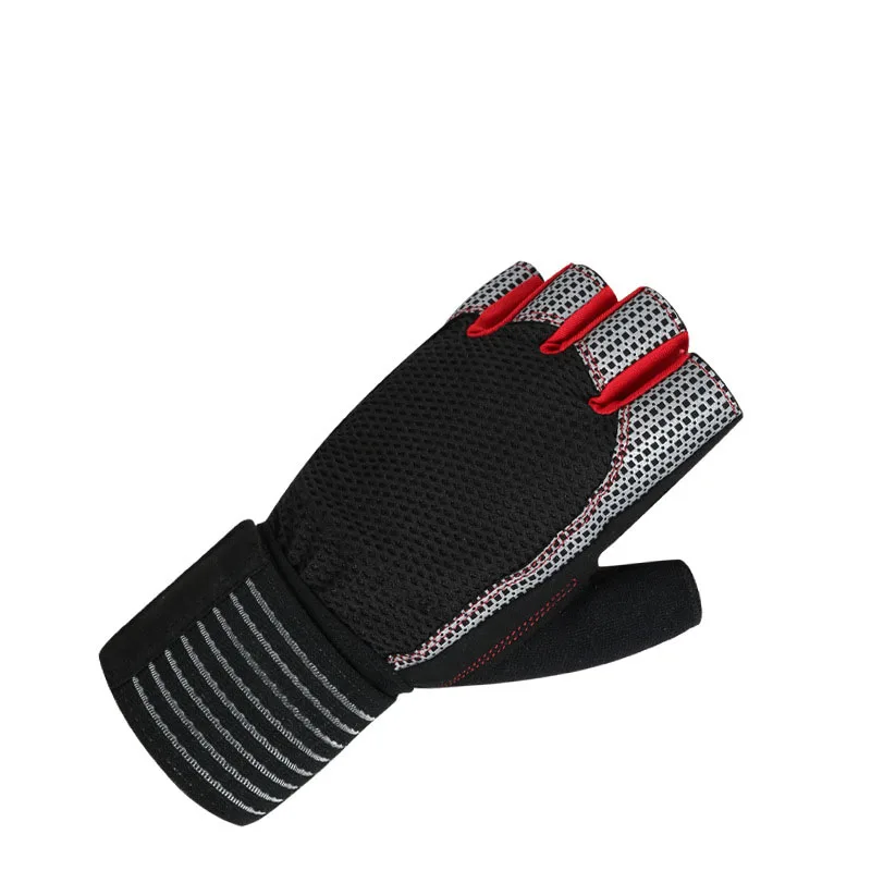 Wholesale Custom Breathable With Wrist Support Training Sport Fitness Training Cycling Weight Lifting Gloves for Gym Workout, Black;blue;red
Wholesale Custom Breathable With Wrist Support Training Sport Fitness Training Cycling Weight Lifting Gloves for Gym Workout, Black;blue;red