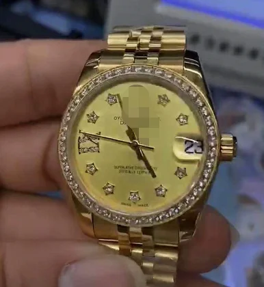 3A Quality Automatic Waterproof 904L Stainless Steel Simulation Diamond Sapphire Mirror Glass Rolexables Watches
3A Quality Automatic Waterproof 904L Stainless Steel Simulation Diamond Sapphire Mirror Glass Rolexables Watches