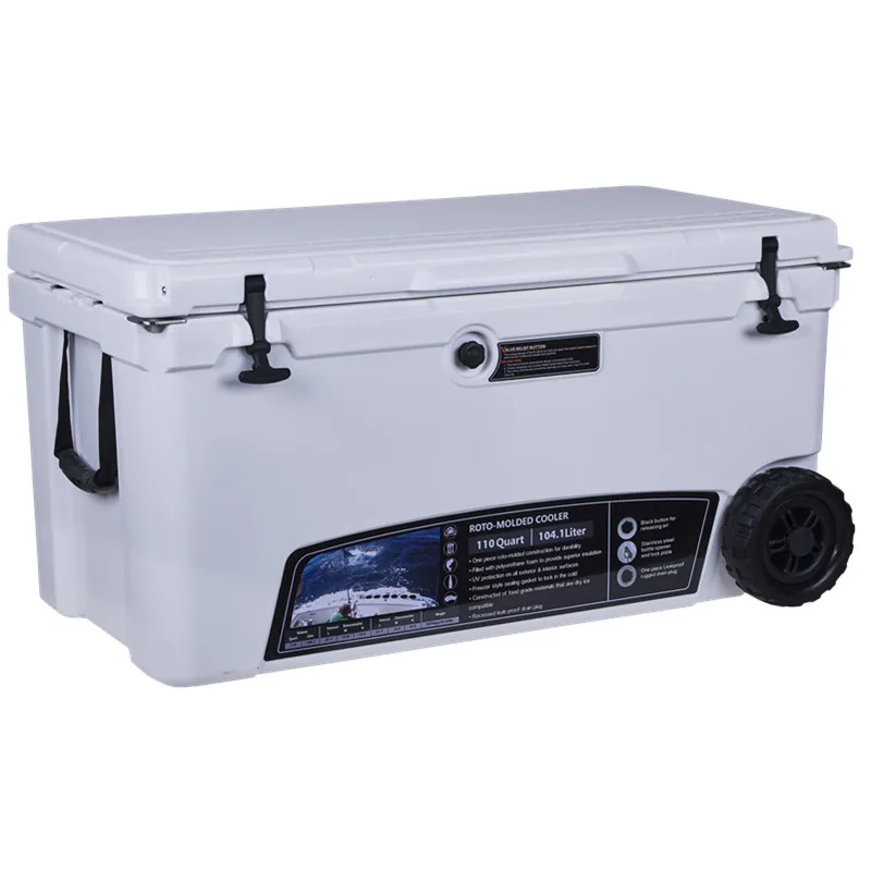 cooler box big size with wheel, Customized