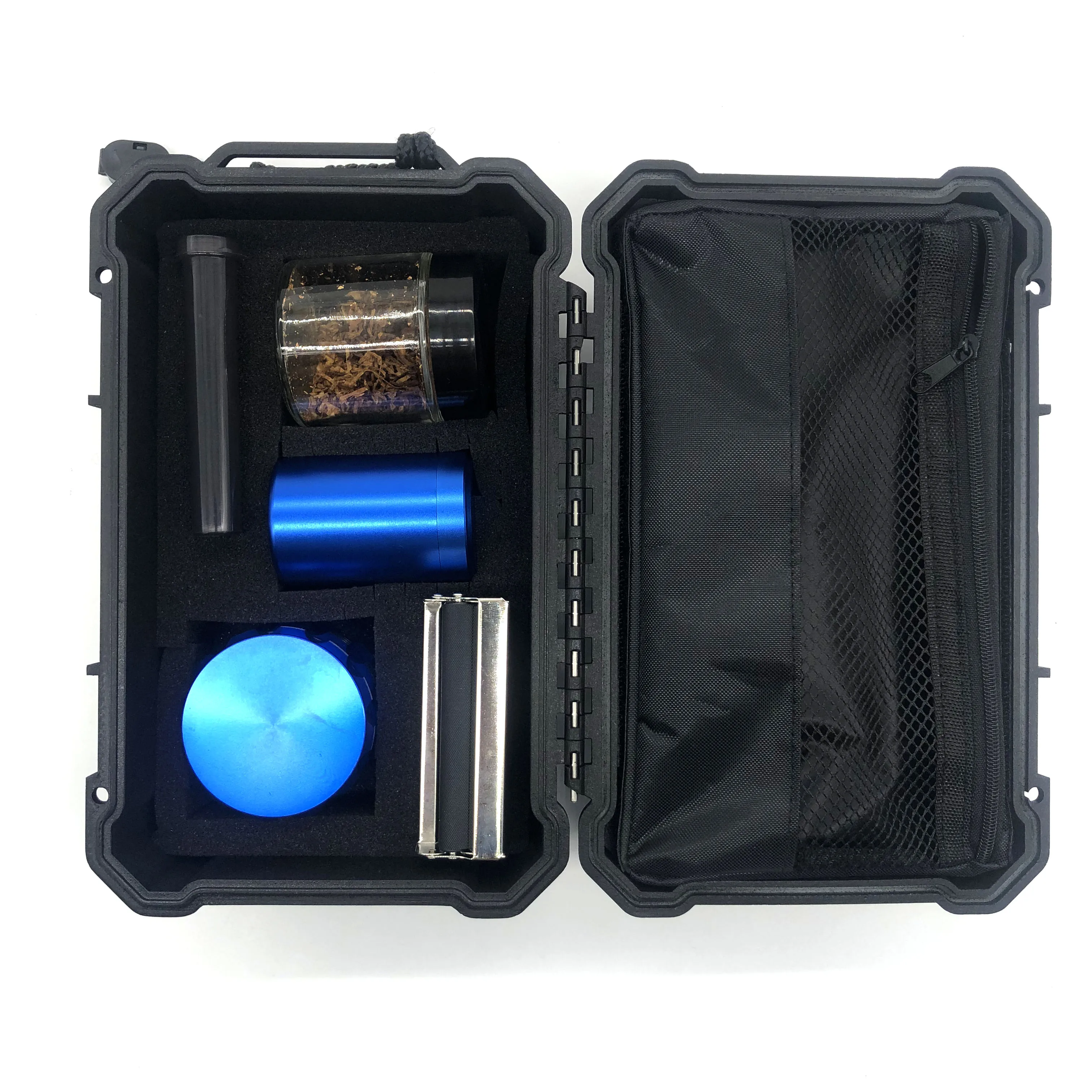 

New Designed Protective Odor-Proof Hard Travel Humidor Smoking Kit Stash Box for Weed Accessories with Customized Printing