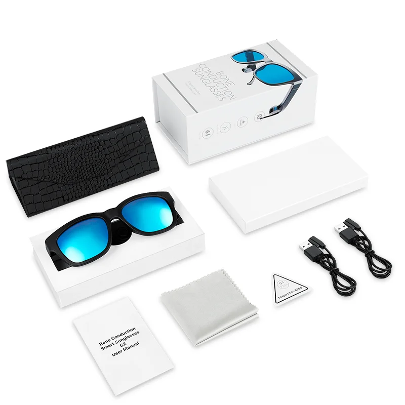 Cycling Sunglasses Riding Earphone Smart Glasses Outdoor Sport Wireless Bike Sun Glasses Headphone with Micphone
Cycling Sunglasses Riding Earphone Smart Glasses Outdoor Sport Wireless Bike Sun Glasses Headphone with Micphone