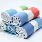 Microfiber suede beach towel custom print no sand towel