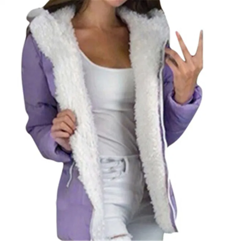 2020 Hooded Women Winter Jacket Short Cotton Padded Coats Casaco Feminino Inverno Solid Color Parka Jackets
2020 Hooded Women Winter Jacket Short Cotton Padded Coats Casaco Feminino Inverno Solid Color Parka Jackets