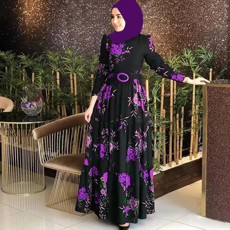 Muslim Women Abaya Islamic Clothing Fashion Muslim Printed Flower long skirt new hedging slim dress base multi-color skirt
Muslim Women Abaya Islamic Clothing Fashion Muslim Printed Flower long skirt new hedging slim dress base multi-color skirt