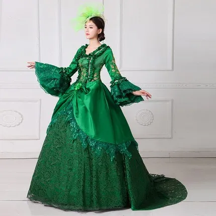 Ecoparty customized Women Halloween Dress Victorian Medieval Princess Costume Marie Antoinette VICT dress, Colors
Ecoparty customized Women Halloween Dress Victorian Medieval Princess Costume Marie Antoinette VICT dress, Colors