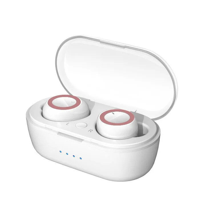 BT 5.0 wireless earbuds with wireless charging case High quality TWS stereo headset with deep bass suitable headphones
BT 5.0 wireless earbuds with wireless charging case High quality TWS stereo headset with deep bass suitable headphones