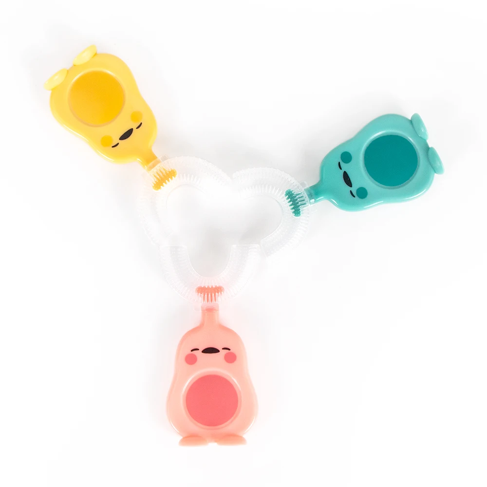 Wholesale BPA Free Cheap Soft Bristle Baby Toothbrush Oral Cleaning U Shape Toothbrush For Children, Green/red/yellow
Wholesale BPA Free Cheap Soft Bristle Baby Toothbrush Oral Cleaning U Shape Toothbrush For Children, Green/red/yellow