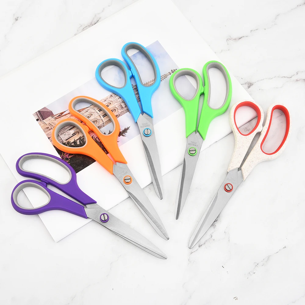 8 Inch High-quality Multipurpose stainless steel Office Scissors Household Sewing Scissors For Cutting Paper Fabric
8 Inch High-quality Multipurpose stainless steel Office Scissors Household Sewing Scissors For Cutting Paper Fabric