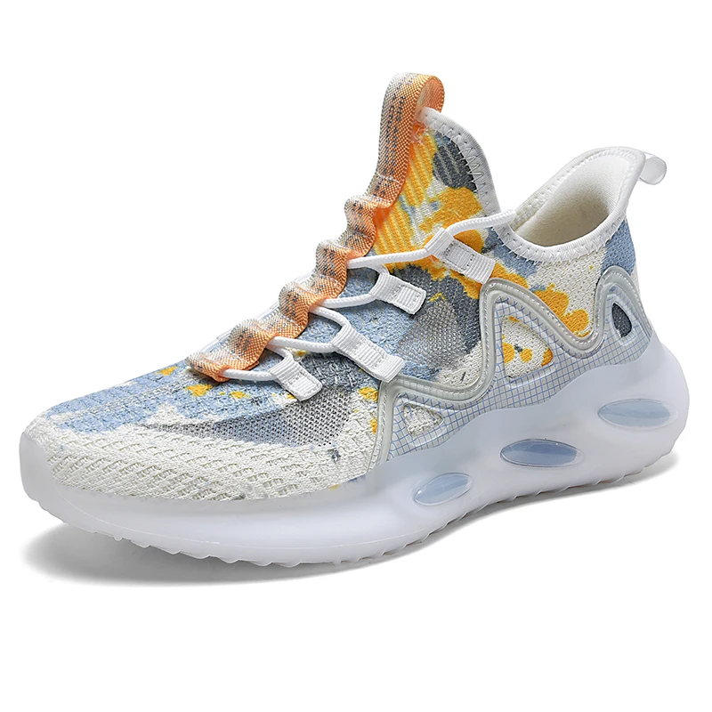 Brand Logo Custom Flying Mesh Upper Shoes Breathable Lightweight Sneaker Sport Chaussure, Optional
Brand Logo Custom Flying Mesh Upper Shoes Breathable Lightweight Sneaker Sport Chaussure, Optional