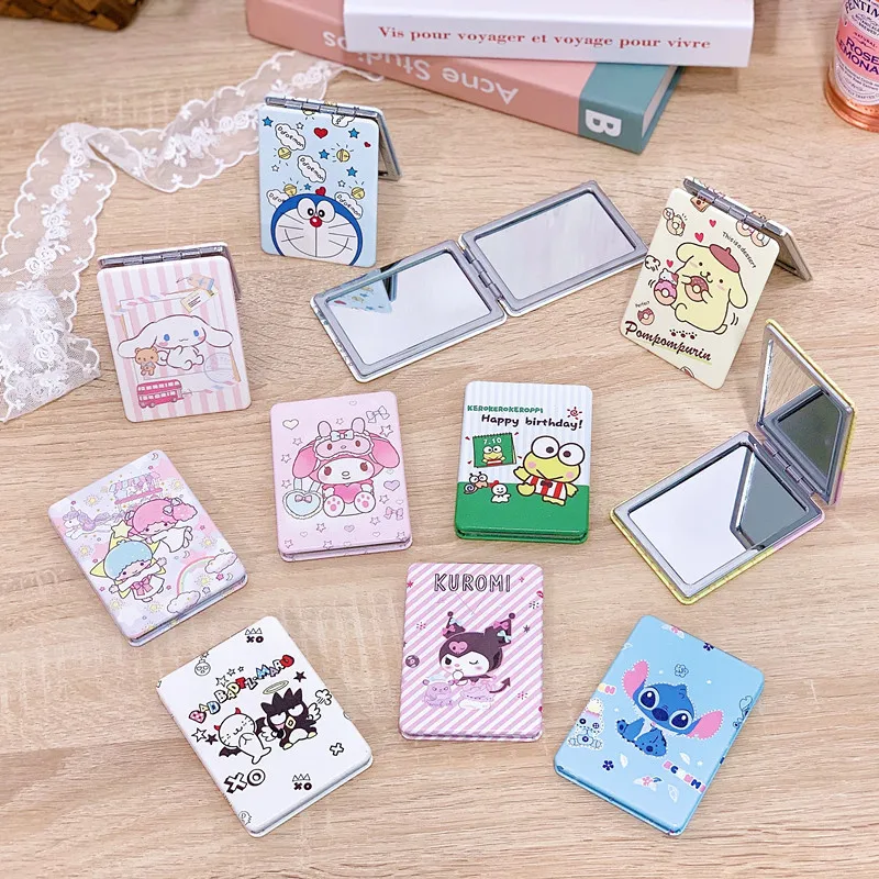 Cute PU cartoon Mirror Girl Heart Round Mirror portable makeup mirror student square
Cute PU cartoon Mirror Girl Heart Round Mirror portable makeup mirror student square