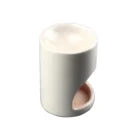 Factory Price Pur White Tea Light Candle Ceramic Oil Burner Aroma Burner For Home Decoration