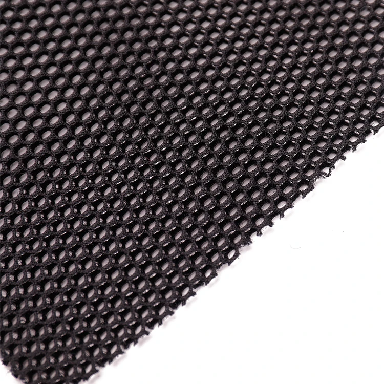 Spacer Sandwich Black Shoes Foam Mesh Fabric Airmesh Fabric 3d Mesh