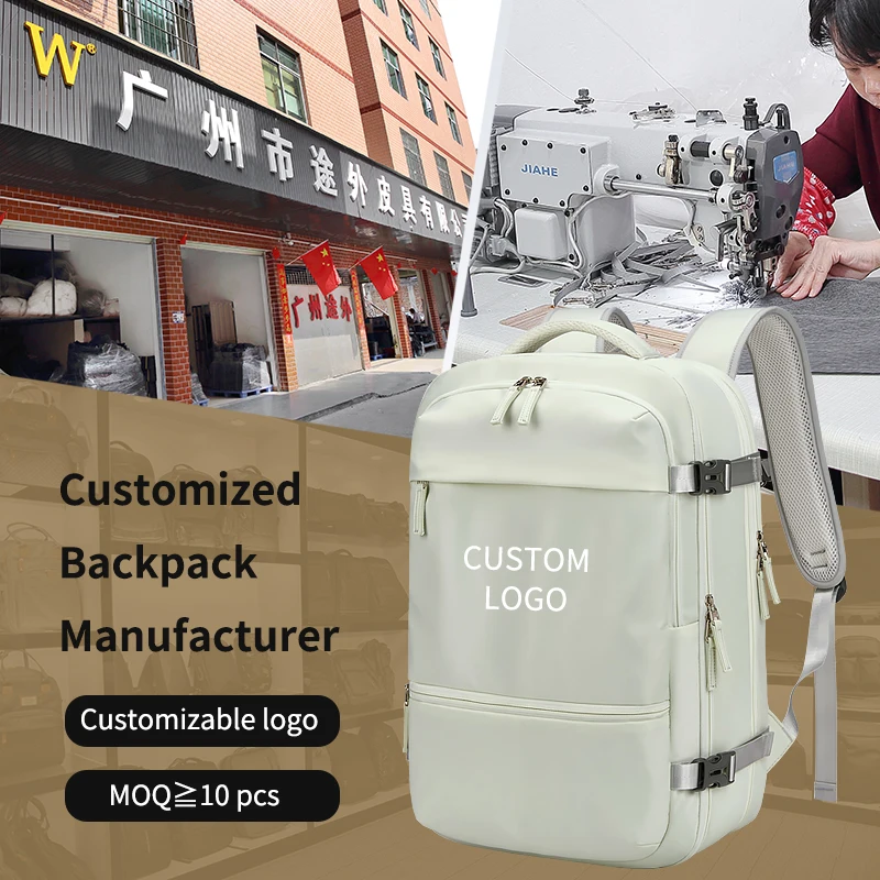 

45L Expandable Travel Backpacks With Women Outdoor Weekender Carry-on Backpack Laptop Backpack bag