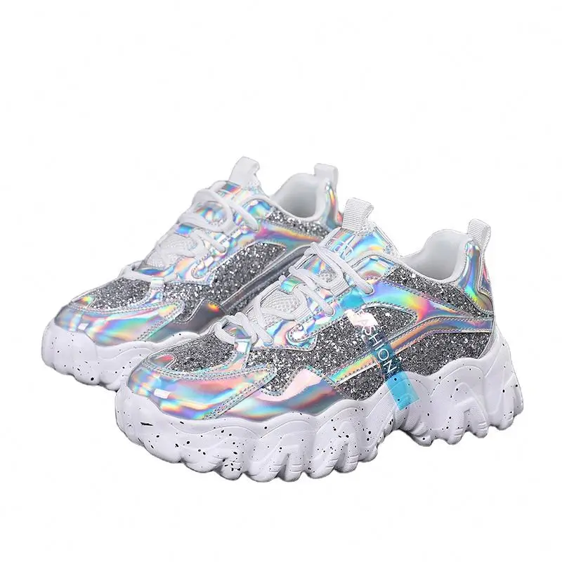 wholesale Fashion sequin ladies sneakers for women chunky casual women shoes, Red//black/white/green
wholesale Fashion sequin ladies sneakers for women chunky casual women shoes, Red//black/white/green
