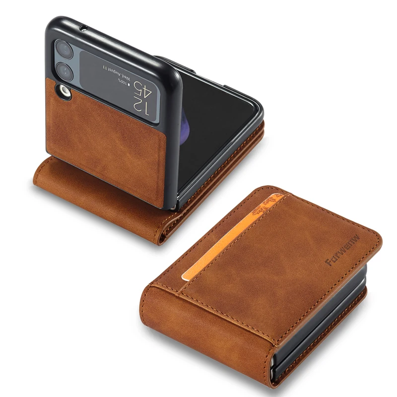Magnetic Leather Case For Samsung Galaxy Z Flip 3 Cover With Card Slot Luxury Wallet Business Telephone Bags Protector Zflip3, Black,red,blue,brown
Magnetic Leather Case For Samsung Galaxy Z Flip 3 Cover With Card Slot Luxury Wallet Business Telephone Bags Protector Zflip3, Black,red,blue,brown
