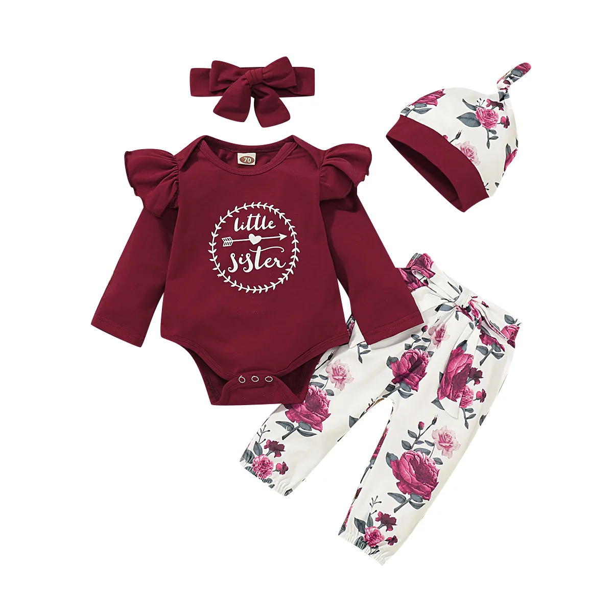 Girls Spring and Autumn Fashion Popular Long Sleeve Letter Printed Top and Three Solid Color Trousers
Girls Spring and Autumn Fashion Popular Long Sleeve Letter Printed Top and Three Solid Color Trousers