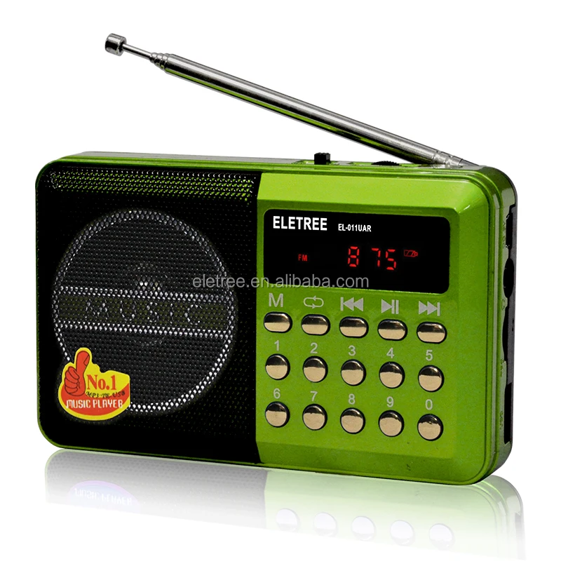 Wholesale Eletree Mini digital portable radio with usb tf sd card fm radio, Customized
Wholesale Eletree Mini digital portable radio with usb tf sd card fm radio, Customized