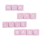 Baby Chew Alphabet Bead Shenzhen Silicone Beads For Jewelry Making