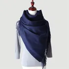 Fashion 100% Wool Scarf Ladies Beautiful Winter Cashmere Pashmina Shawl