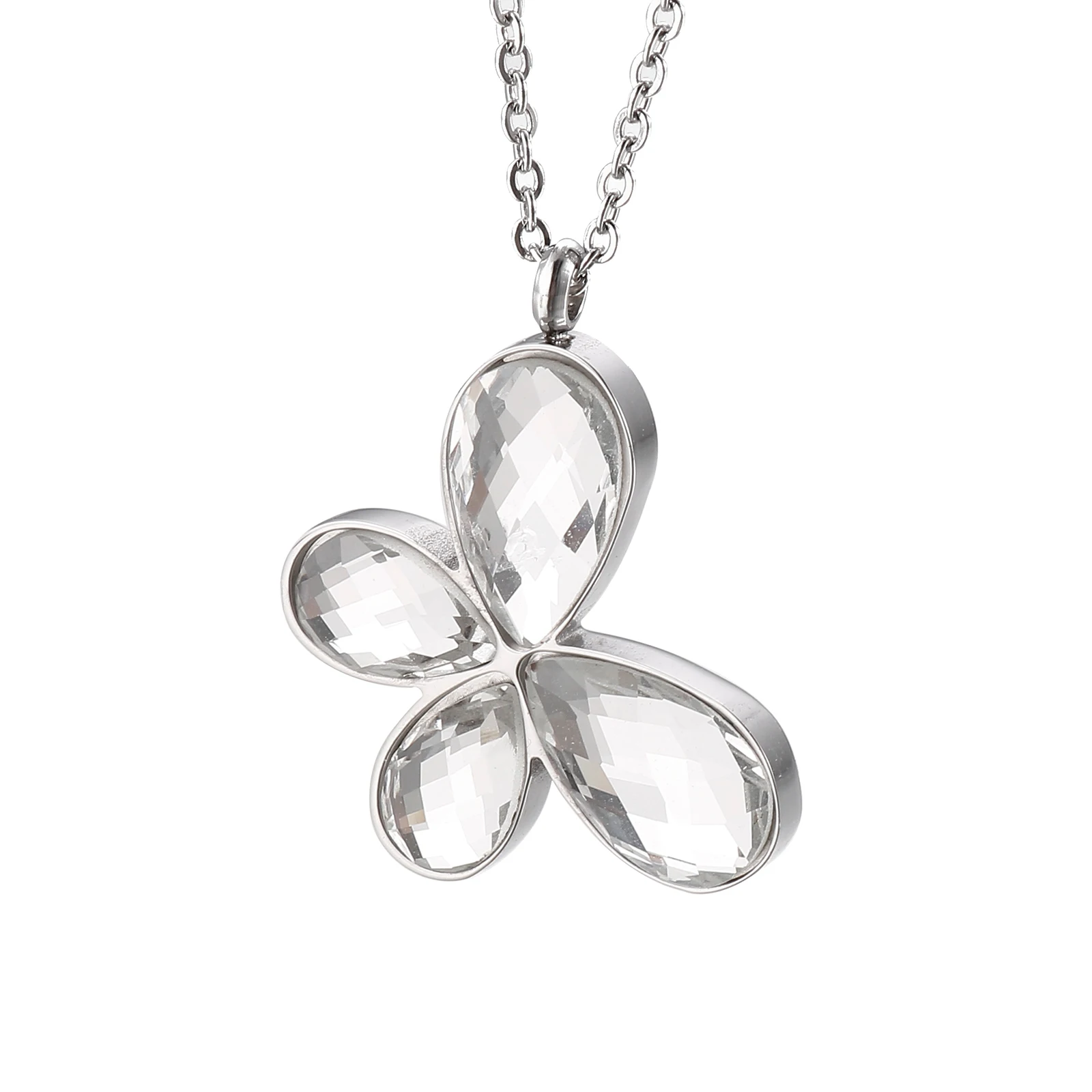 Europe and America Style Butterfly Pendant Inlaid Crystal Stainless Steel Necklace Women, Silver/gold
Europe and America Style Butterfly Pendant Inlaid Crystal Stainless Steel Necklace Women, Silver/gold